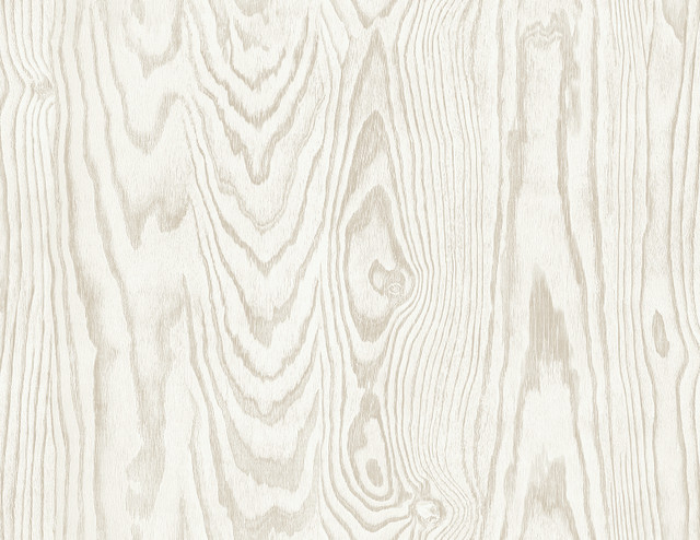 Kyoto Faux Woodgrain Scandi Wood by Seabrook Wallpaper White Heron United States 60.75 10.43" 27" - Fabric Carolina -
