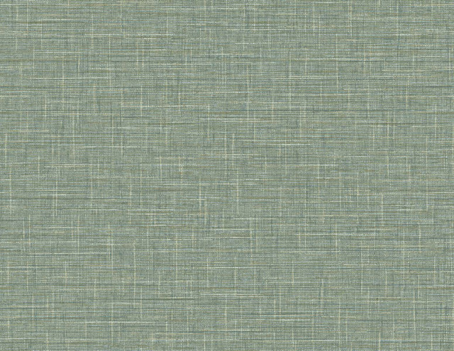 Grasmere Weave Mossbed by Seabrook Wallpaper Tedlar Textures United States 60.75 0" 27" - Fabric Carolina -