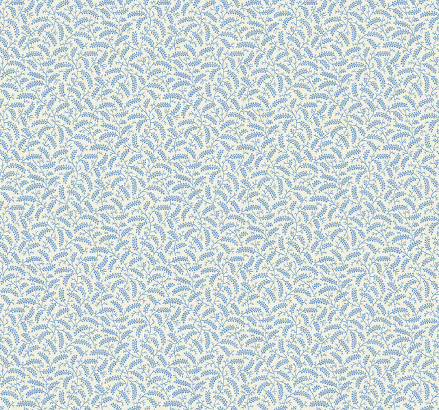 Cossette Bleu Bisque by Seabrook Wallpaper French Country United States 60.75 12.6" 27" - Fabric Carolina -