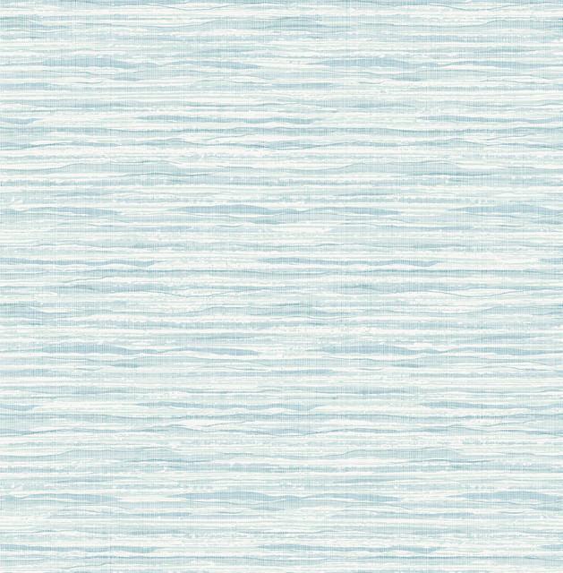 Skye Wave Stringcloth Pool Ripple by Seabrook Wallpaper Summer House United States 56 10.5" 20.5" - Fabric Carolina -
