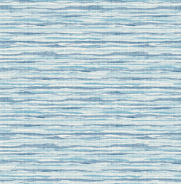 Skye Wave Stringcloth Summer Surf by Seabrook Wallpaper Summer House United States 56 10.5" 20.5" - Fabric Carolina -