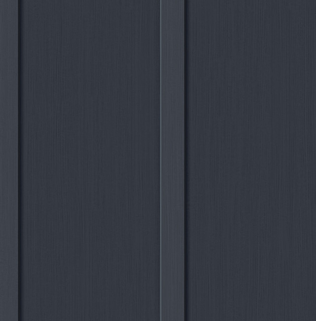 Faux Board and Batten Prepasted Dark Blue by Seabrook Wallpaper Prepasted Online United States 56.05 0" 20.5" - Fabric Carolina -