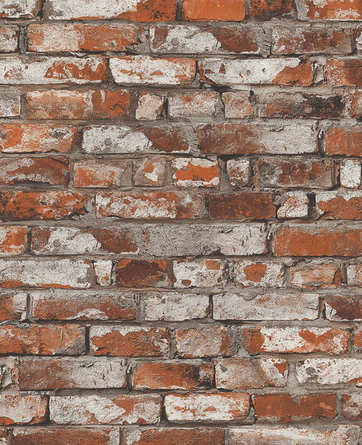 Tailor Faux Brick Prepasted Spiced Ginger by Seabrook Wallpaper Prepasted Online United States 56.05 25.2" 20.5" - Fabric Carolina -