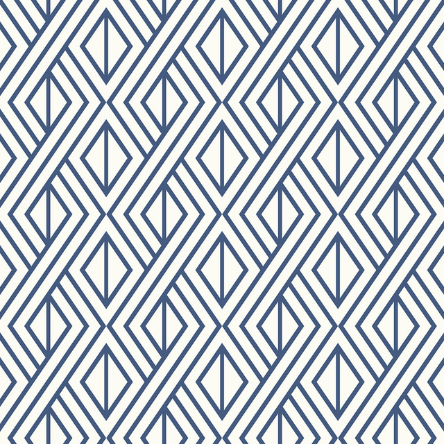 Diamond Weave Navy Blue by Seabrook Wallpaper Etten Studios Online Netherlands 57.5 5.04" 20.9" - Fabric Carolina -