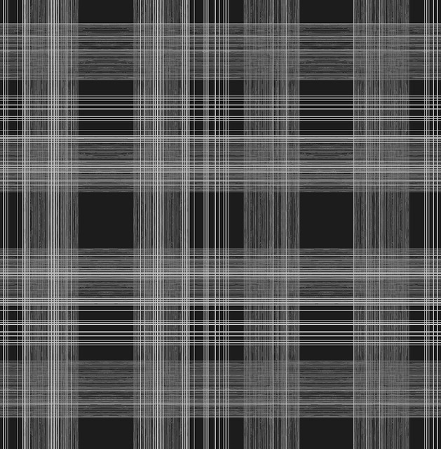 Rad Plaid Onyx by Seabrook Wallpaper Stacy Garcia Peel and Stick United States 30.75 20.87" 20.5" - Fabric Carolina -