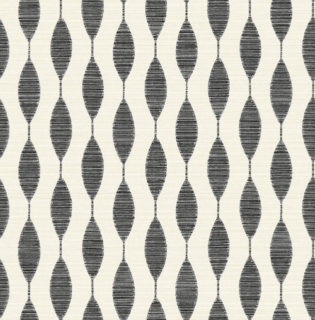 Ditto Eclipse & Linen by Seabrook Wallpaper Stacy Garcia Peel and Stick United States 30.75 5.22" 20.5" - Fabric Carolina -