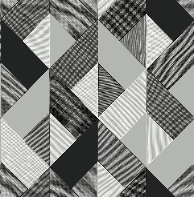 Marquetry Greystone by Seabrook Wallpaper Stacy Garcia Peel and Stick United States 30.75 20.87" 20.5" - Fabric Carolina -
