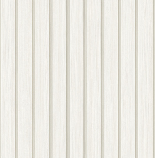 Faux Wooden Slats Dove by Seabrook Wallpaper Stacy Garcia Peel and Stick United States 30.75 0" 20.5" - Fabric Carolina -