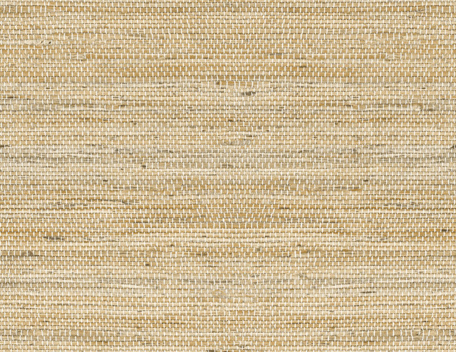 Luxe Weave Chamomile by Seabrook Wallpaper Lillian August Peel and Stick United States 40.5 20.87" 27" - Fabric Carolina -
