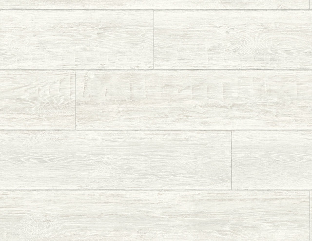 Rustic Shiplap Porcelain by Seabrook Wallpaper Lillian August Peel and Stick United States 40.5 20.87" 27" - Fabric Carolina -