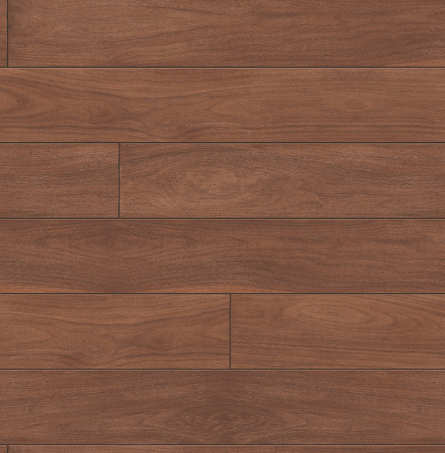 Teak Planks Mahogany by Seabrook Wallpaper NextWall Peel & Stick United States 30.75 20.87" 20.5" - Fabric Carolina -