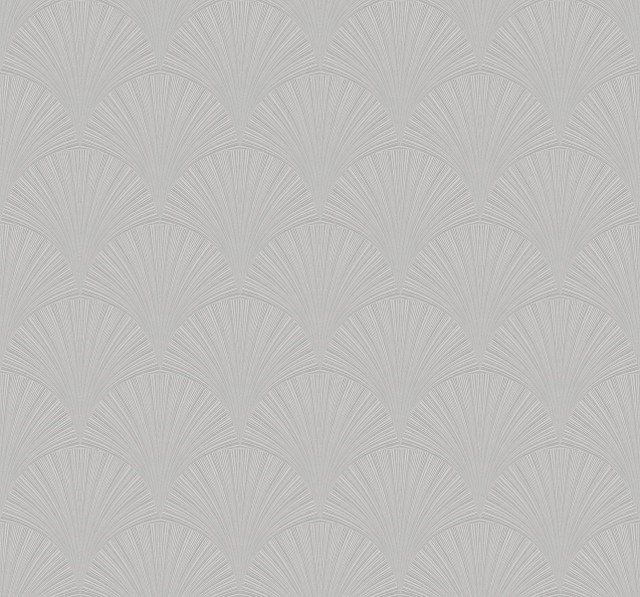 Arches Argos Grey by Seabrook Wallpaper NextWall Peel & Stick United States 40.5 6.3" 27" - Fabric Carolina -