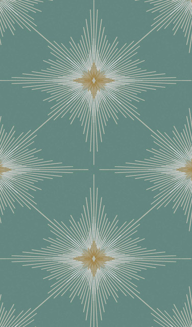 Stellar Geo Seabreeze by Seabrook Wallpaper NextWall Peel & Stick Netherlands 31.35 18" 20.9" - Fabric Carolina -