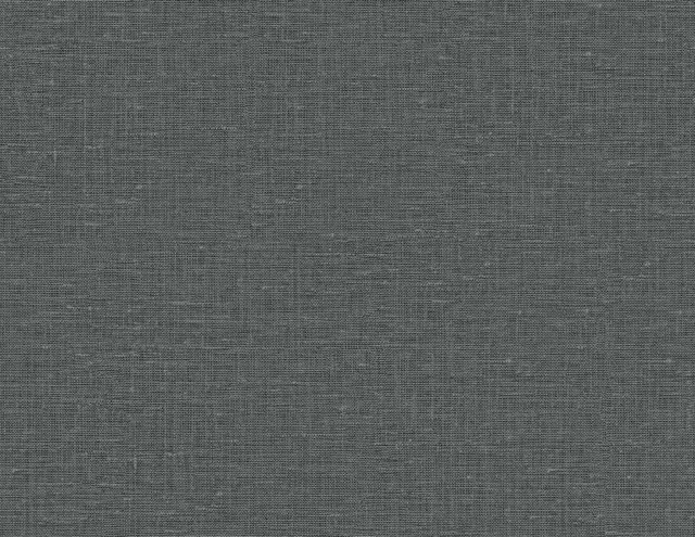 Nomi Smoke Gray by Seabrook Wallpaper Linen & Silk Textures United States 60.75 0" 27" - Fabric Carolina -