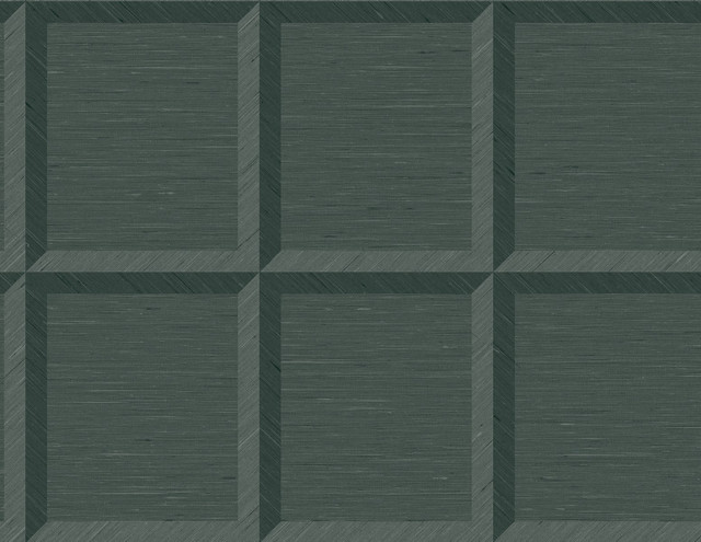 Oulu Leaf by Seabrook Wallpaper A Lot More Textures United States 60.75 20.87" 27" - Fabric Carolina -