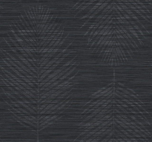 Kotka Black Tie by Seabrook Wallpaper A Lot More Textures United States 60.75 20.87" 27" - Fabric Carolina -