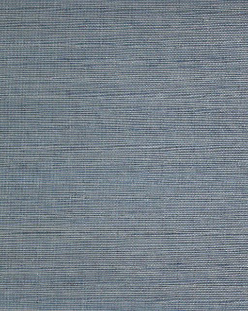 Sisal Blue Gray by Seabrook Wallpaper Lillian August Natural Textured Wallcoverings 2 China 72 0" 36" - Fabric Carolina -