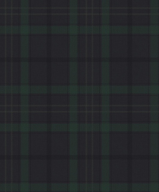 Tailor Plaid Prepasted Dark Blue & Evergreen by Seabrook Wallpaper Etten Prepasted Wallcoverings Netherlands 57 12.6" 20.9" - Fabric Carolina -