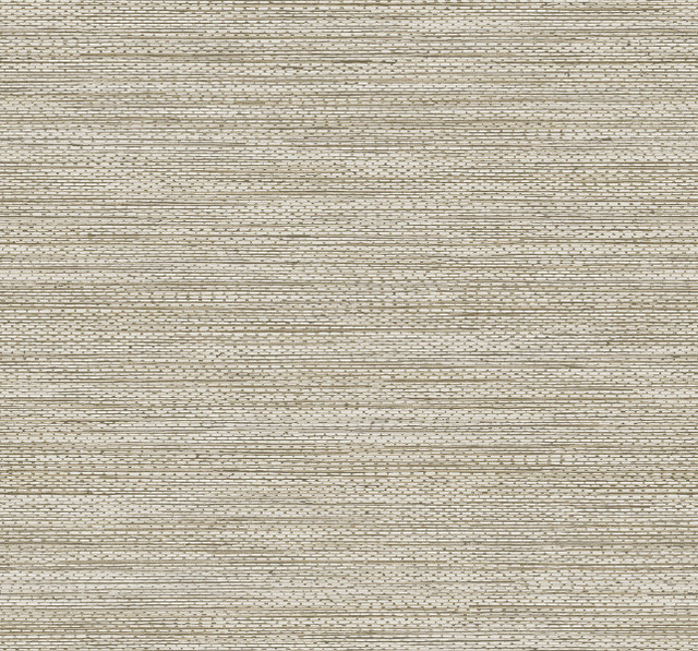 Hollinwood Weave Truffle by Seabrook Wallpaper Fibers and Threads United States 60.75 25.2" 27" - Fabric Carolina -