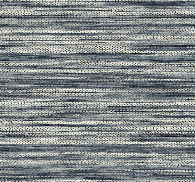 Hollinwood Weave Night Sky by Seabrook Wallpaper Fibers and Threads United States 60.75 25.2" 27" - Fabric Carolina -