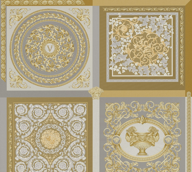Reverie Egypt by Seabrook Wallpaper Versace Volume 5 Germany 75.3 27.5" 27.5" - Fabric Carolina -