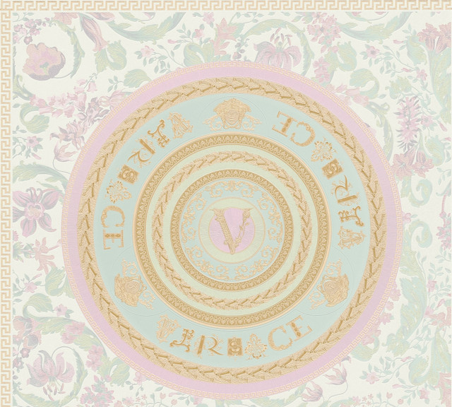 Ember Petal by Seabrook Wallpaper Versace Volume 5 Germany 75.3 27.5" 27.5" - Fabric Carolina -