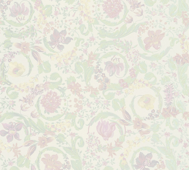 Empress Dusty Rose by Seabrook Wallpaper Versace Volume 5 Germany 75.3 27.5" 27.5" - Fabric Carolina -