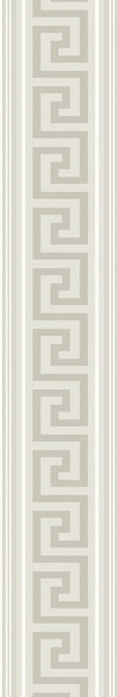 Lyre Greek Key Border Almond & Metallic Champagne by Seabrook Wallpaper Piano Netherlands 5.9 4.3" 4.3" - Fabric Carolina -