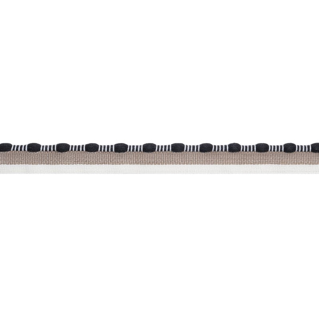 Crew Cord Ebony E12405 by Thibaut Trim Thibaut Trim Crew Cord Ebony E12405Trim TAPES & TRIMS VOL. 6 100% Recycled Solution Dyed Acrylic GERMANY </p><p>Repeat: H: , V: 0.75 0.75 - Fabric Carolina -