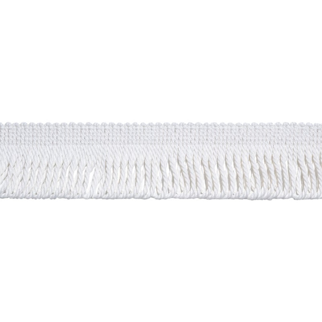 Hula Fringe Snow White E12420 by Thibaut Trim Thibaut Trim Hula Fringe Snow White E12420Trim TAPES & TRIMS VOL. 6 100% Recycled Polyester (UV) UNITED KINGDOM </p><p>Repeat: H: , V: 2 - Fabric Carolina -