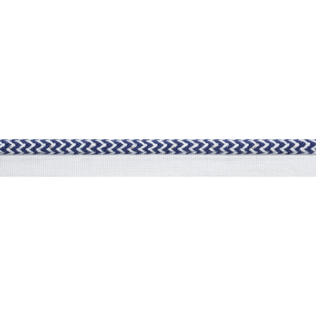 Caspian Cord Navy E12463 by Thibaut Trim Thibaut Trim Caspian Cord Navy E12463Trim TAPES & TRIMS VOL. 6 100% Solution Dyed Acrylic INDIA </p><p>Repeat: H: , V: 1 - Fabric Carolina -