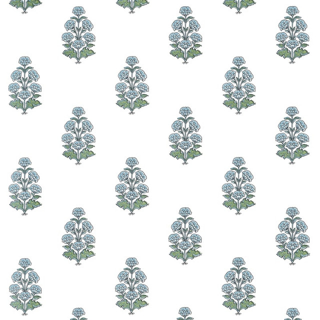 Audrey Blue T10521 by Thibaut Wallpaper Thibaut Wallpaper Audrey Blue T10521Wallpaper BOXWOOD Non Woven UNITED STATES </p><p>Repeat: H: , V: 8.5 27 - Fabric Carolina -