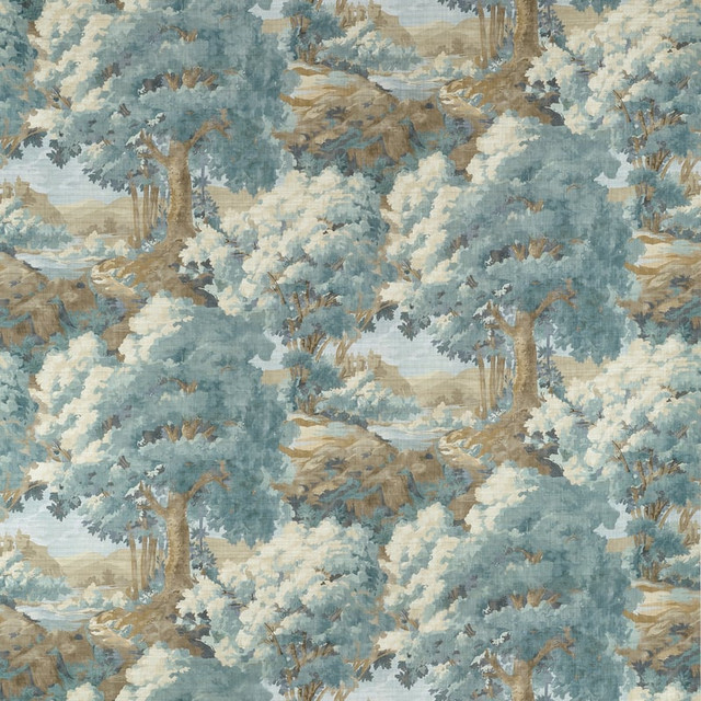 Woodland Clearing Spa Blue F910547 by Thibaut Fabric Thibaut Fabric Woodland Clearing Spa Blue F910547Fabric BOXWOOD FABRIC BOOK 90% Cotton, 10% Linen UNITED KINGDOM </p><p>Repeat: H: 54, V: 27.25 54 - Fabric Carolina -