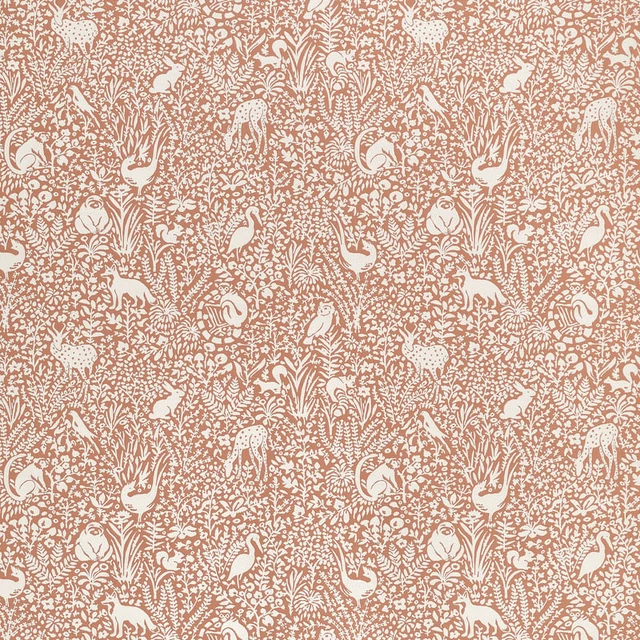 Kindred Terracotta W711105 by Thibaut Fabric Thibaut Fabric Kindred Terracotta W711105Fabric ACADIA 100% Polyester (UV) UNITED STATES </p><p>Repeat: H: 29, V: 27 54 - Fabric Carolina -