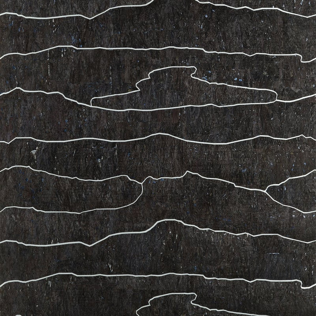 Cloud Mosaic Black Silver T24406 by Thibaut Wallpaper Thibaut Wallpaper Cloud Mosaic Black Silver T24406Wallpaper YUTORI Cork and Foil on Non Woven KOREA, REPUBLIC OF </p><p>Repeat: H: , V: 25.75 36 - Fabric Carolina -
