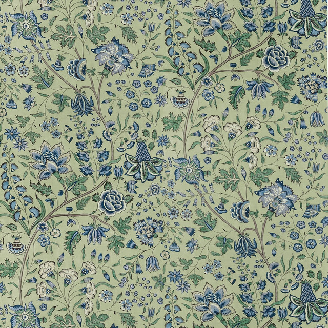 Francois Green and Blue by Anna French Wallpaper Anna French Wallpaper Francois Green and BlueWallpaper CLERMONT Non Woven UNITED STATES </p><p>Repeat: H: , V: 47.75 27  - Fabric Carolina -
