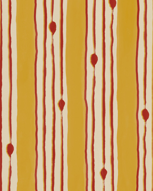 MINUANO Lemon Wallpaper (WP30238) by Mind The Gap | WP30238 | JAZZ LIVE | 1 roll x 52 x 1000 cm / 20.5 x 393.7in | 0.52m / 20.5in | 1000 cm / 393.7in | 5.20sqm / 55.9sq ft | 100cm / 39.3in | Beige, Red, Lemon | Non-woven Satin | Paste the wall | 1 roll in a box | Fabric Carolina | https://www.fabriccarolina.com/