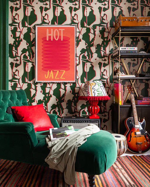 TRIPPING Green Wallpaper (WP30247) by Mind The Gap