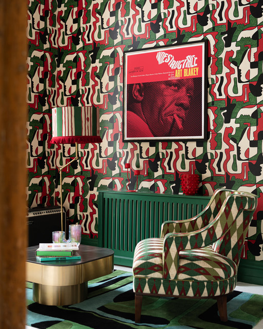 SAUDADE in Green Wallpaper (WP20876) by Mind The Gap