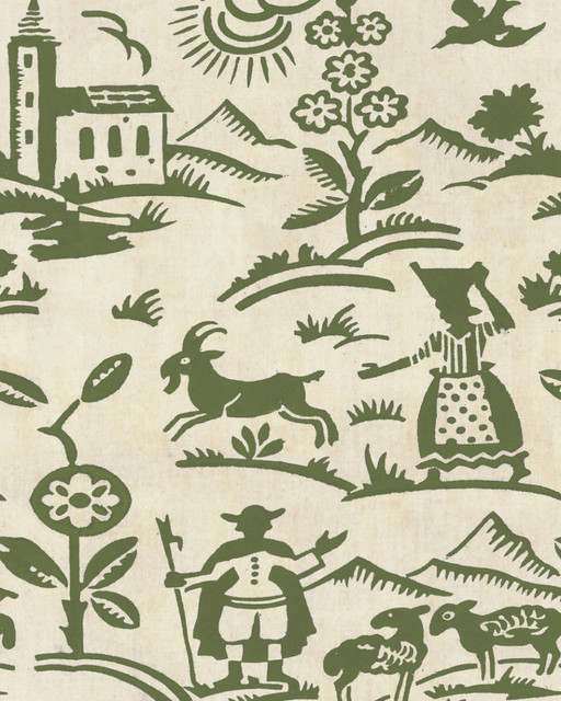 BRIXEN Green Wallpaper (WP30138) by Mind The Gap | WP30138 | TYROL APRES-SKI | 1 roll x 52x1000 cm / 20.5x393.7 in | 0.52m / 20.5in | 10m / 393.7in | 5.20sqm / 55.9sq ft | 70cm / 27.5in | Green, Beige | Non-woven Satin | Paste the wall | 1-roll in a box | Fabric Carolina | https://www.fabriccarolina.com/