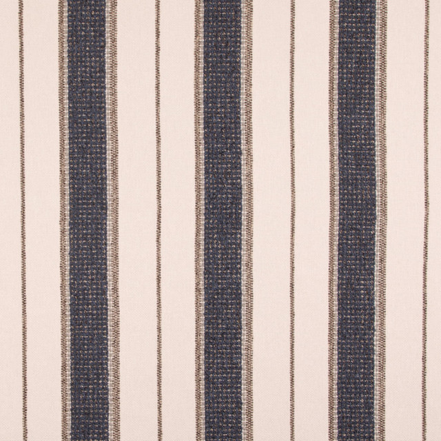 Value Stripes Denim D5102 by Charlotte Fabrics Fabric Charlotte Fabrics Fabric Value Stripes 97% Polypropylene, 3% Polyester USA Horizontal 6.75" 54"  - Fabric Carolina -