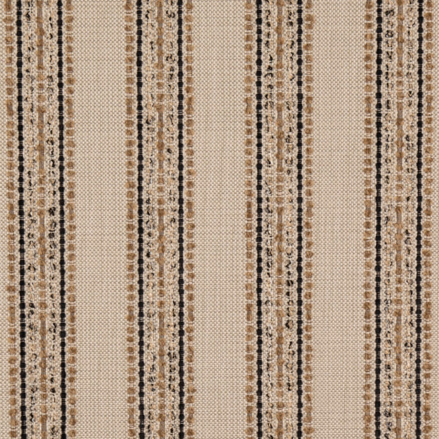 Value Stripes Sepia D5109 by Charlotte Fabrics Fabric Charlotte Fabrics Fabric Value Stripes 94% Polypropylene, 4% Recycled Polyester, 2% Polyester USA Horizontal 2.75" 54"  - Fabric Carolina -