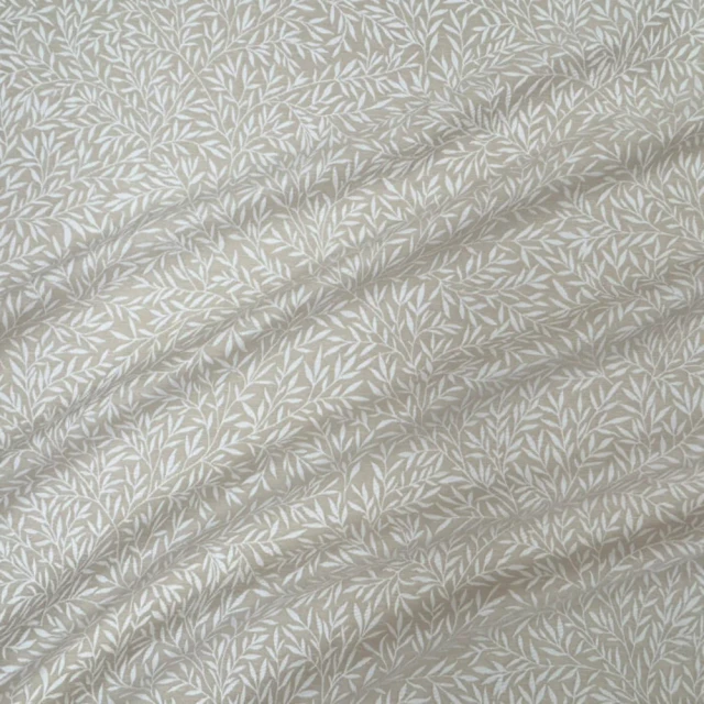 7928 Lily Leaf Woven 4 Dove by Wmah Fabric