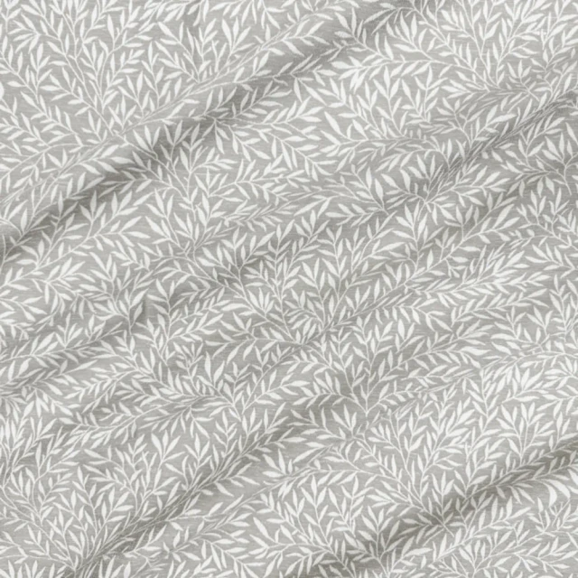 7928 Lily Leaf Woven 5 Smoke by Wmah Fabric