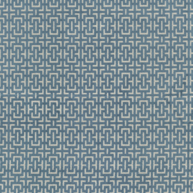 Vertical 2 Wedgewood by Stout Fabric