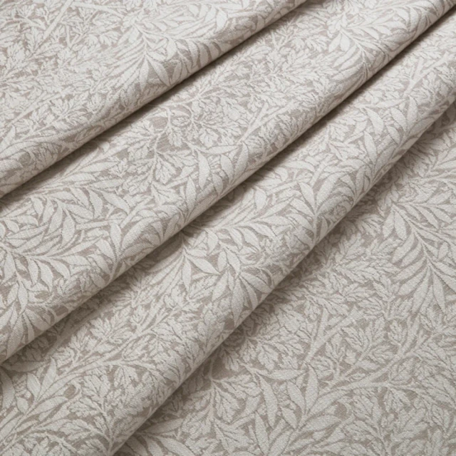 7930 Foliage Woven 4 Flax by Wmah Fabric
