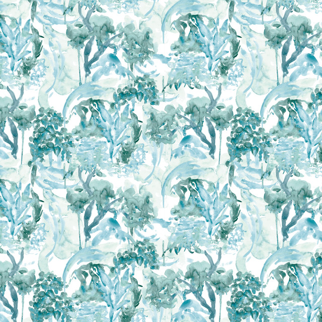 W7897 Pastoral 2 Seaglass by Aoc Wallcovering
