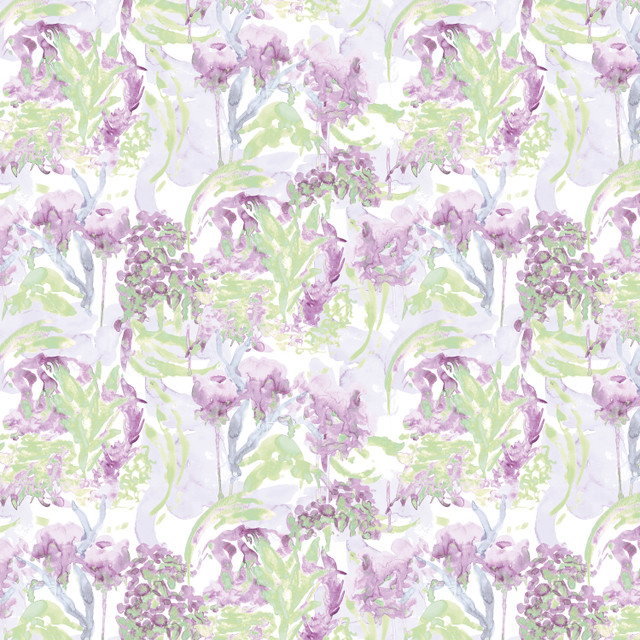 W7897 Pastoral 3 Lilac by Aoc Wallcovering