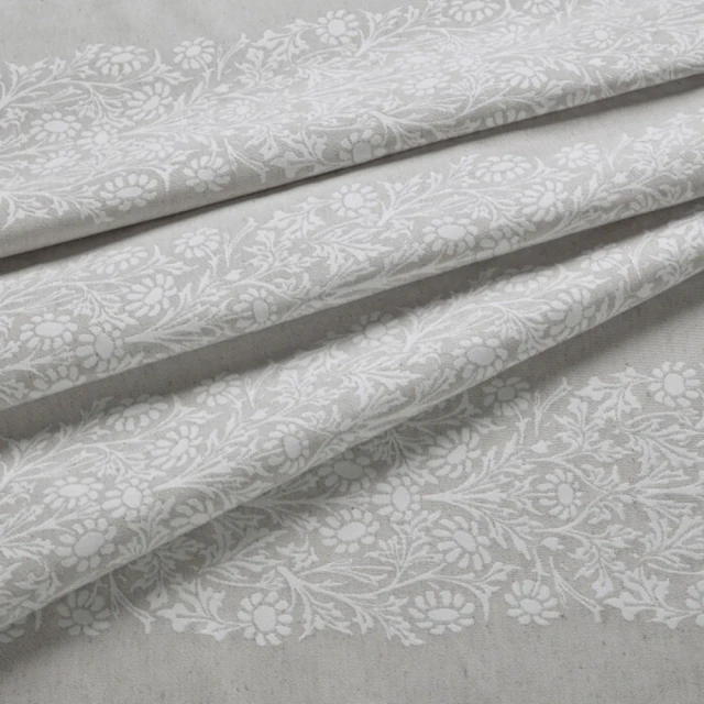 7931 Blackthorn Woven Stripe 3 Driftwood by Wmah Fabric