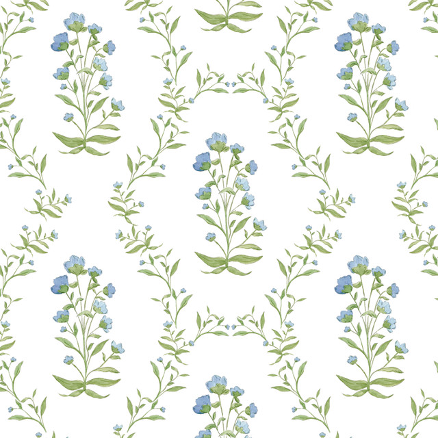 W7907 Perennials 3 Spring by Aoc Wallcovering